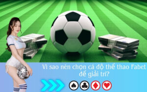 Vì sao nên chọn cá độ thể thao Fabet để giải trí?