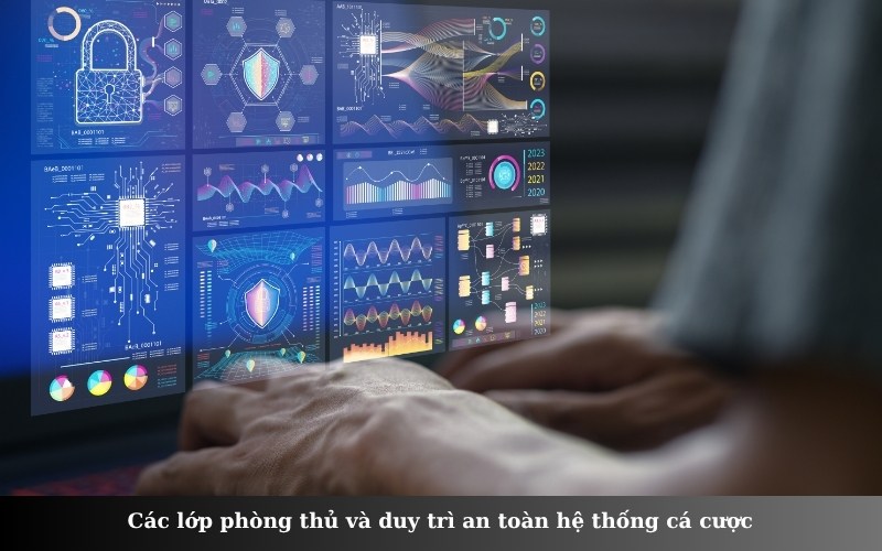 Các lớp phòng thủ và duy trì an toàn hệ thống cá cược
